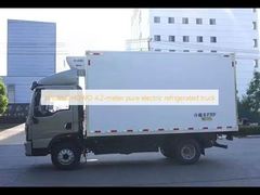 Camion frigorifique électrique pur Sinotruk HOWO de 4,2 mètres